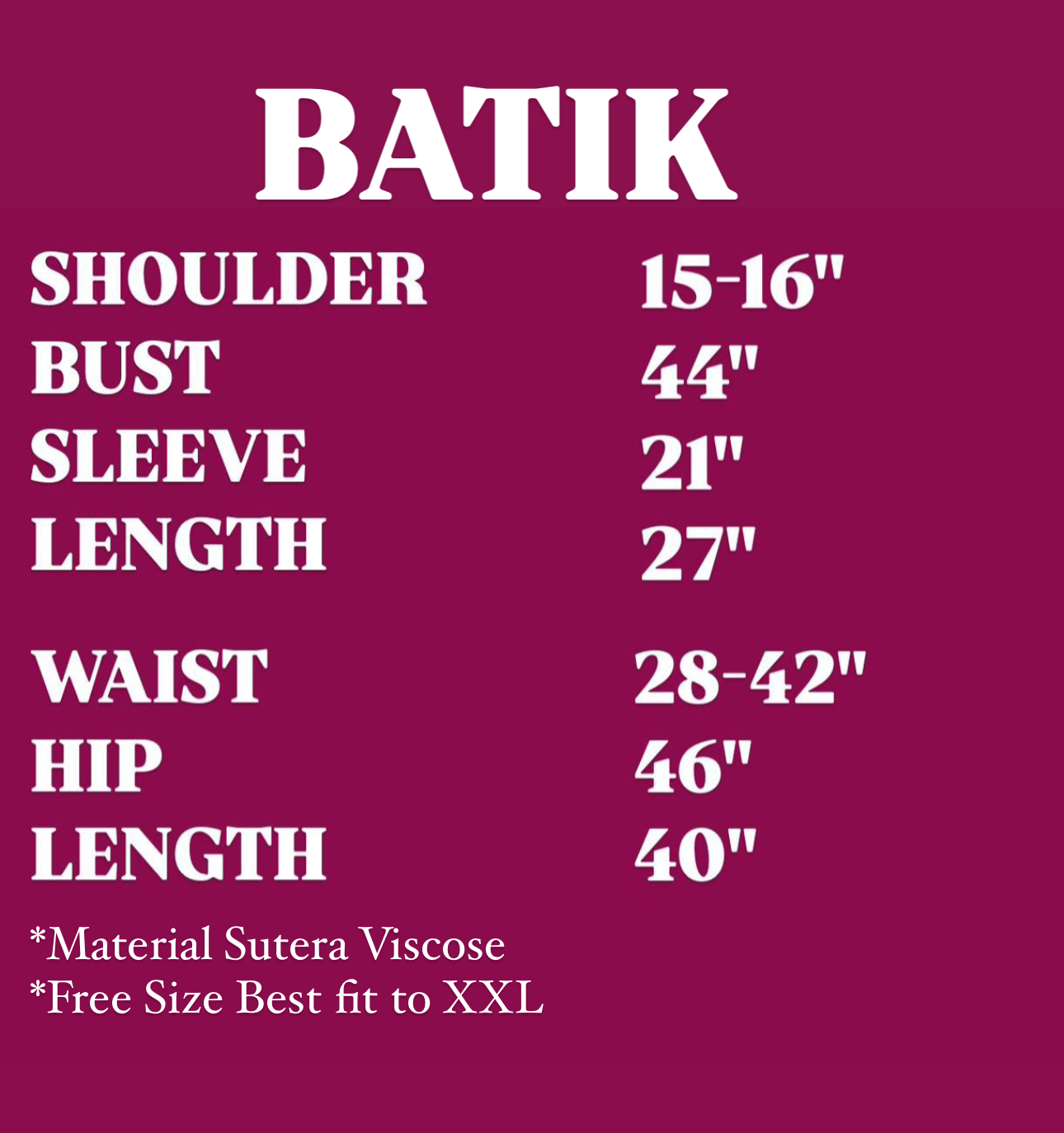 BATIK BURGUNDY